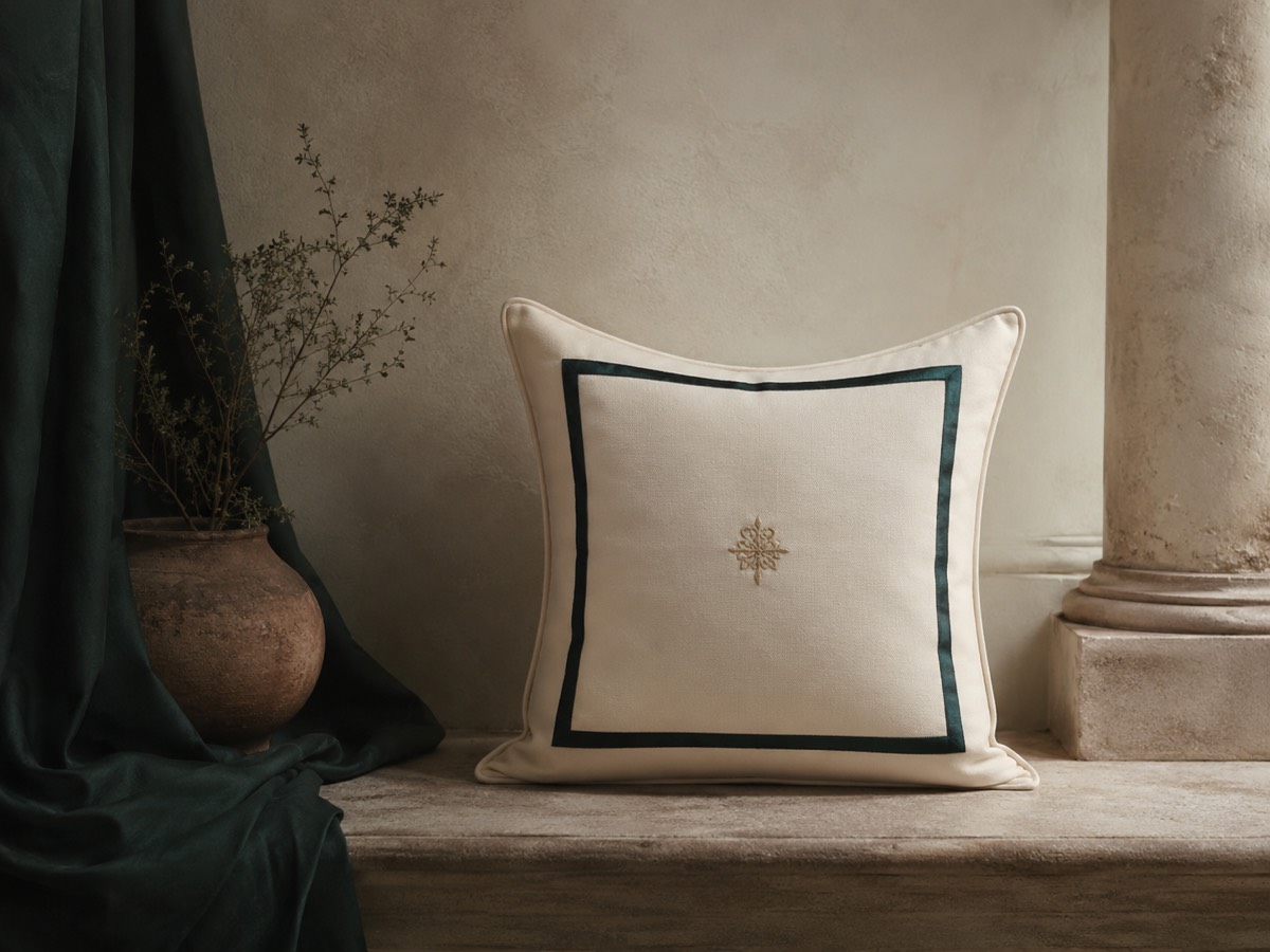 Bordered Pillow Study preview by HOLVERNE