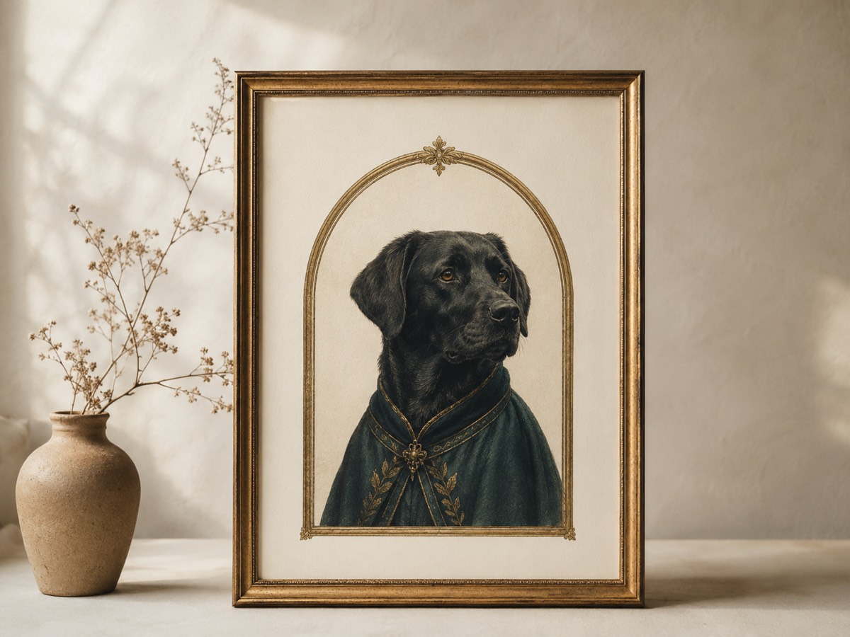 Companion Portrait Print preview by HOLVERNE