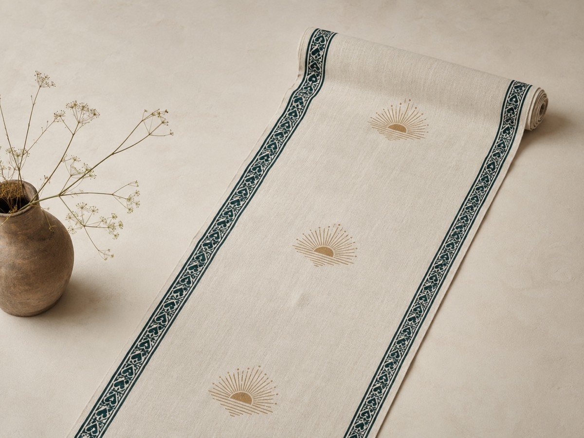 Sunrise Table Runner preview by HOLVERNE