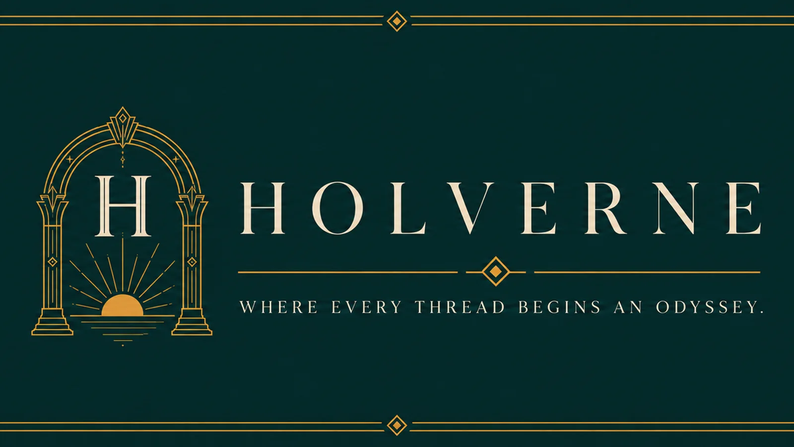 HOLVERNE textile and rug motif direction